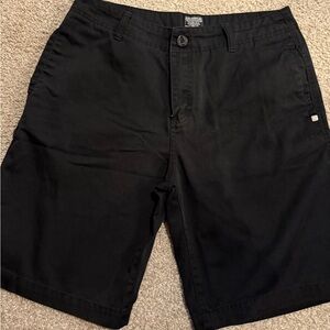 Black Casual Shorts